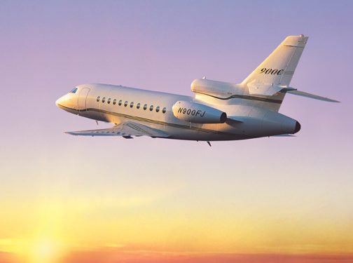 Заказать Falcon 900DX для группового перелета